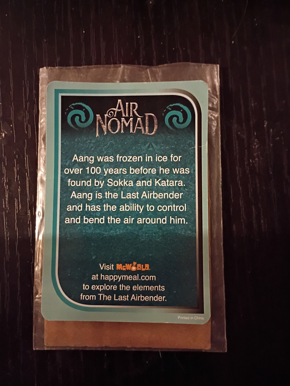 Last Air Bender Card - Picture 2 of 3